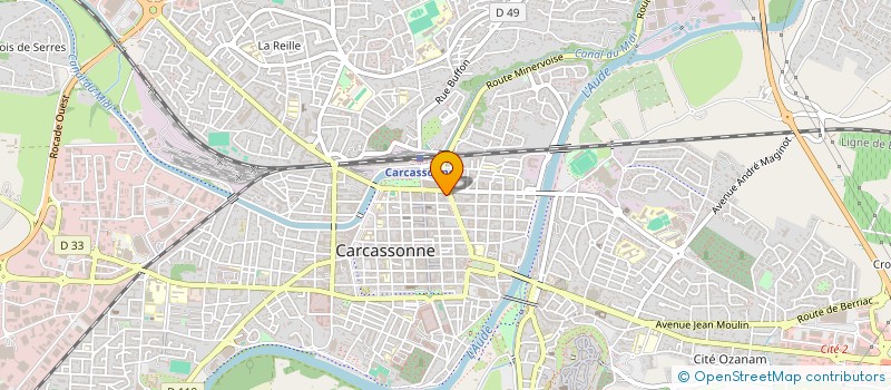 localisation de l'entreprise MONSIEUR JEAN FIZE à CARCASSONNE