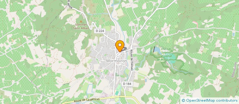 localisation de l'entreprise MONSIEUR JEAN FIZET à MORMOIRON