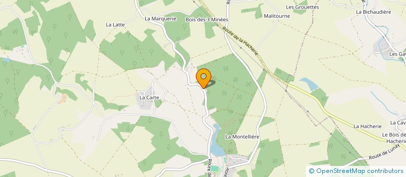 localisation de l'entreprise MONSIEUR JEAN FLAMENT  SAVIGNY SUR BRAYE