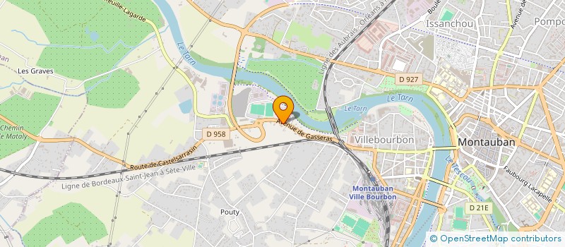 localisation de l'entreprise MONSIEUR JEAN FLAMENT  MONTAUBAN