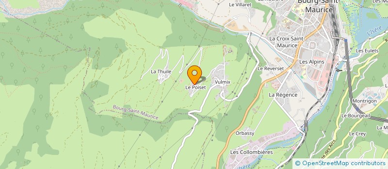 localisation de l'entreprise MONSIEUR JEAN FLEURANTIN à BOURG-SAINT-MAURICE