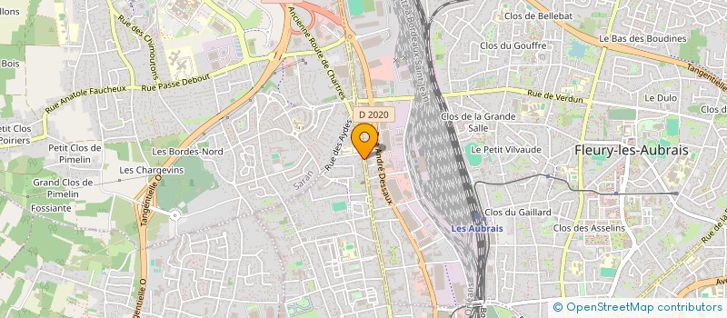 localisation de l'entreprise MONSIEUR JEAN FLEUREAU à ORLEANS