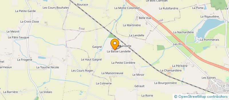 localisation de l'entreprise MONSIEUR JEAN FLIPPOT  LE THEIL-DE-BRETAGNE