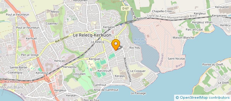 localisation de l'entreprise MONSIEUR JEAN FLOCH à LE RELECQ-KERHUON