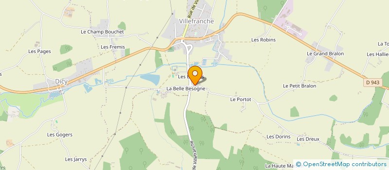 localisation de l'entreprise MONSIEUR JEAN-FLORENT BOURGOIN à CHARNY OREE DE PUISAYE