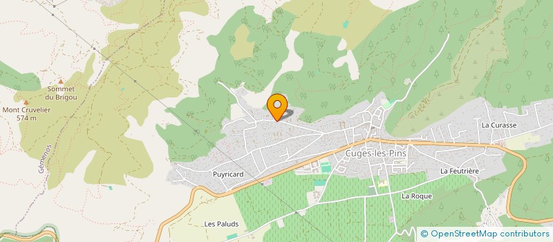 localisation de l'entreprise MONSIEUR JEAN-FLORENT GOUSPY  CUGES-LES-PINS