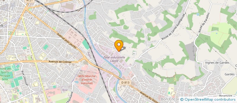 localisation de l'entreprise MONSIEUR JEAN FLORES  BON ENCONTRE