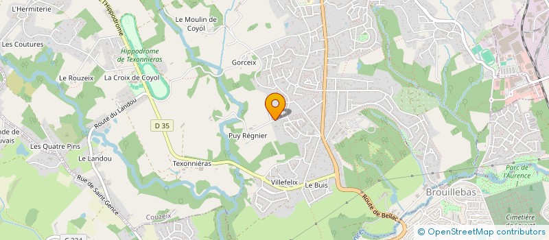 localisation de l'entreprise MONSIEUR JEAN-FLORIAN GONZALEZ BARTHELEMY à COUZEIX