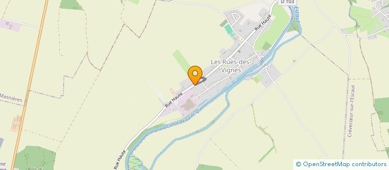 localisation de l'entreprise MONSIEUR JEAN FLORIAN PLUVINAGE à LES RUES-DES-VIGNES