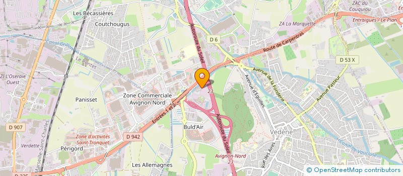 localisation de l'entreprise MONSIEUR JEAN FLORIO à VEDENE