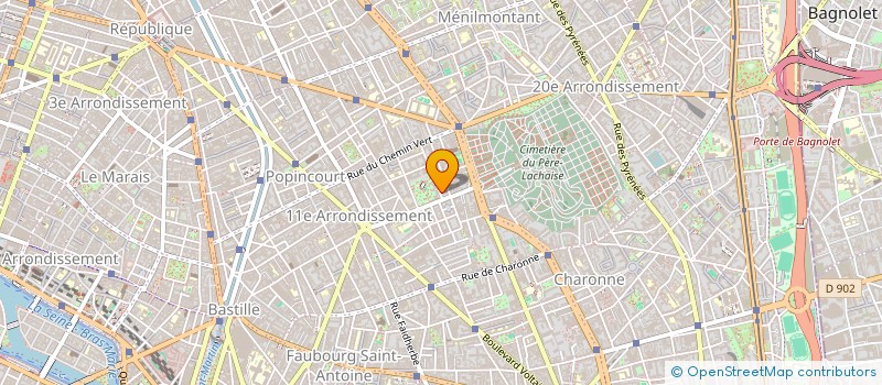 localisation de l'entreprise MONSIEUR JEAN FOFOL  PARIS