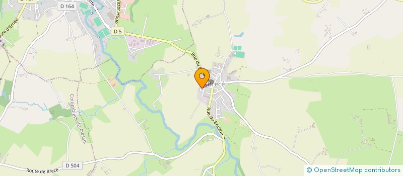 localisation de l'entreprise MONSIEUR JEAN FOISNET  BRECE