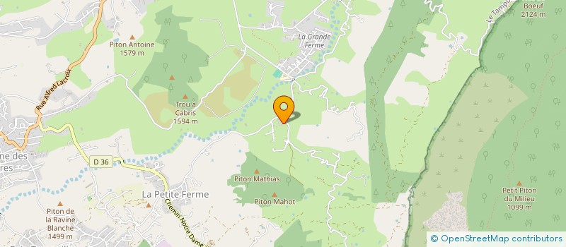 localisation de l'entreprise MONSIEUR JEAN FOLIO  LE TAMPON