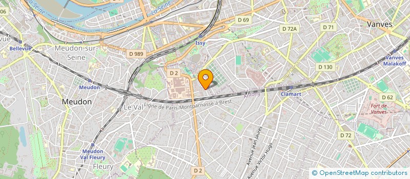 localisation de l'entreprise MONSIEUR JEAN FONATANEAU à CLAMART