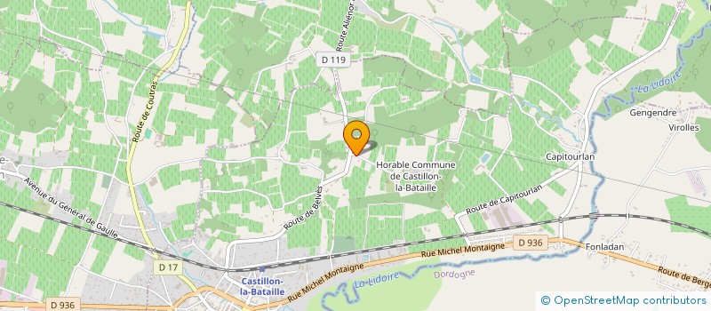 localisation de l'entreprise MONSIEUR JEAN FONMARTY  SAINTE-TERRE