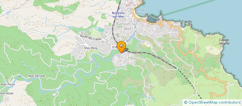 localisation de l'entreprise MONSIEUR JEAN FONT  BANYULS-SUR-MER