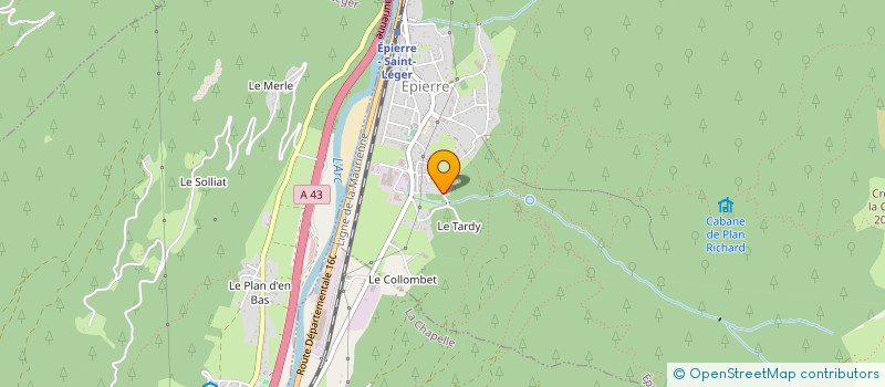 localisation de l'entreprise MONSIEUR JEAN FONTAINE  EPIERRE