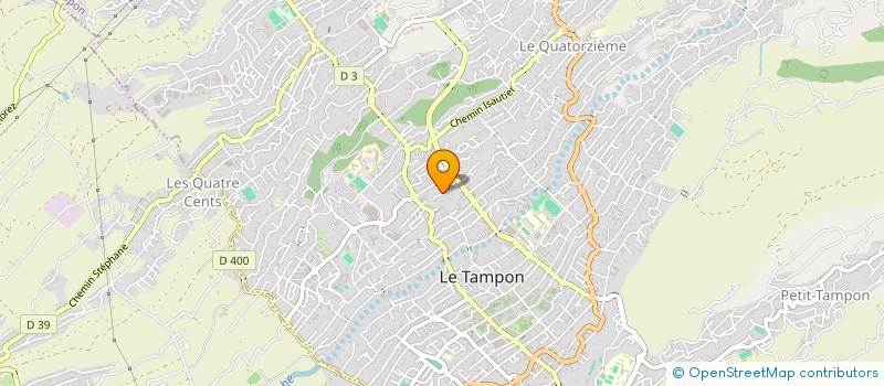localisation de l'entreprise MONSIEUR JEAN FONTAINE à LE TAMPON