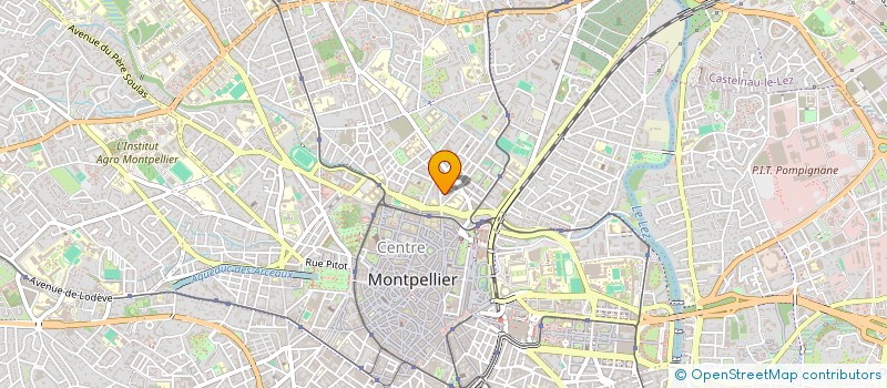 localisation de l'entreprise MONSIEUR JEAN FONTANAUD  LA VACQUERIE-ET-SAINT-MARTIN-DE-CASTRIES