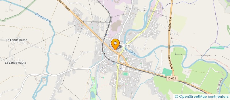 localisation de l'entreprise MONSIEUR JEAN FONVIEILLE  LABRUGUIERE