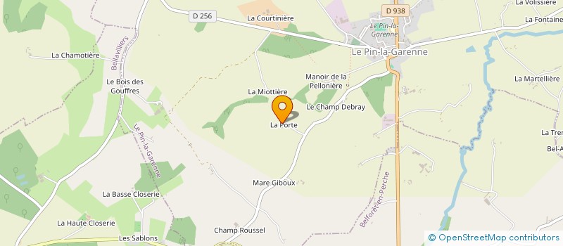 localisation de l'entreprise MONSIEUR JEAN FORET à LOISAIL