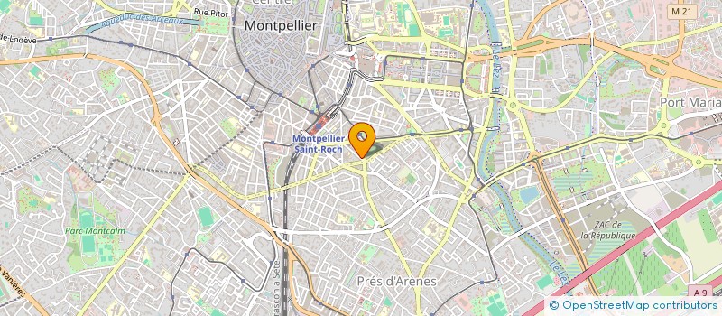 localisation de l'entreprise MONSIEUR JEAN FORT à MONTPELLIER