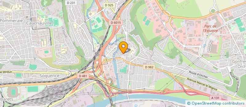 localisation de l'entreprise MONSIEUR JEAN FORT  HARFLEUR