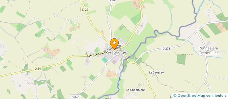 localisation de l'entreprise MONSIEUR JEAN-FORTUNATO MOIO à CEAUCE