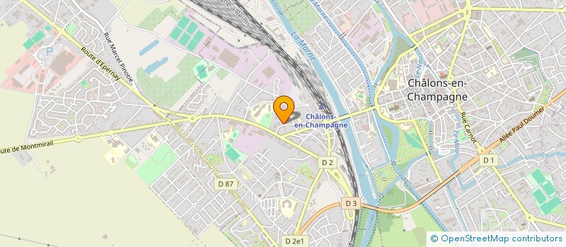 localisation de l'entreprise MONSIEUR JEAN FORTUNE  CHALONS-EN-CHAMPAGNE