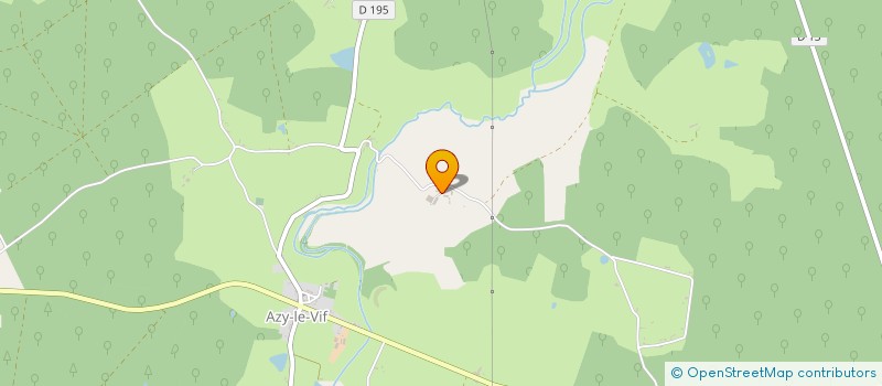 localisation de l'entreprise MONSIEUR JEAN FOSSARD  AZY-LE-VIF