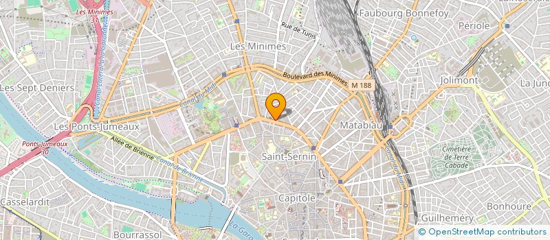 localisation de l'entreprise MONSIEUR JEAN FOSSEPREZ à TOULOUSE