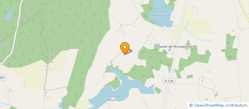 localisation de l'entreprise MONSIEUR JEAN FOUCHARD à VIMARTIN-SUR-ORTHE