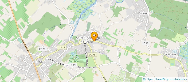 localisation de l'entreprise MONSIEUR JEAN FOUCHERAT à SAINT-GEORGES-D'OLERON