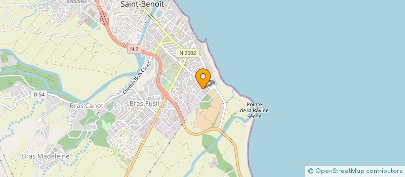localisation de l'entreprise MONSIEUR JEAN FOUDRAIN à SAINT-BENOIT