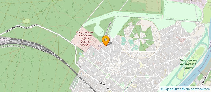 localisation de l'entreprise MONSIEUR JEAN FOUGERAS à MAISONS-LAFFITTE