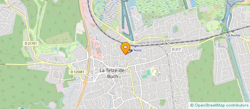 localisation de l'entreprise MONSIEUR JEAN FOUILHAC  LA TESTE-DE-BUCH