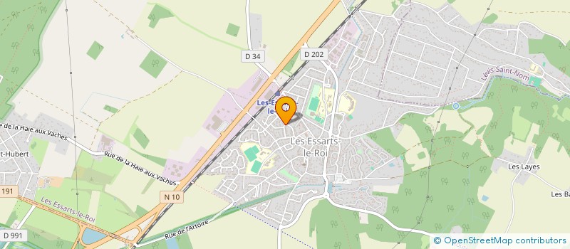 localisation de l'entreprise MONSIEUR JEAN FOUILLEUL  LES ESSARTS-LE-ROI