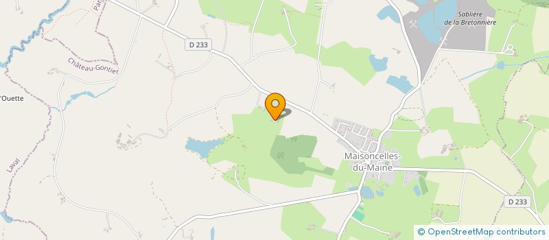 localisation de l'entreprise MONSIEUR JEAN FOUILLEUL à MAISONCELLES-DU-MAINE