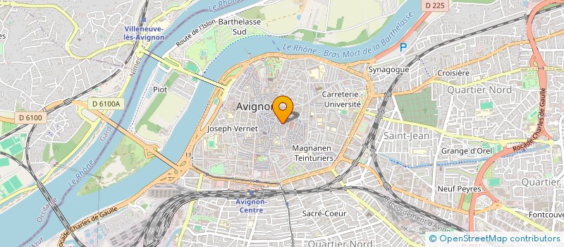 localisation de l'entreprise MONSIEUR JEAN FOUIN  AVIGNON