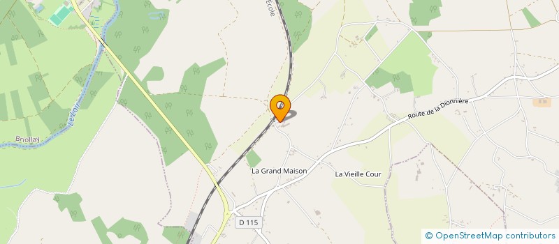 localisation de l'entreprise MONSIEUR JEAN FOUQUERON à RIVES-DU-LOIR-EN-ANJOU