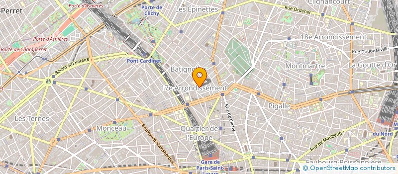 localisation de l'entreprise MONSIEUR JEAN FOUQUES DUPARC à PARIS