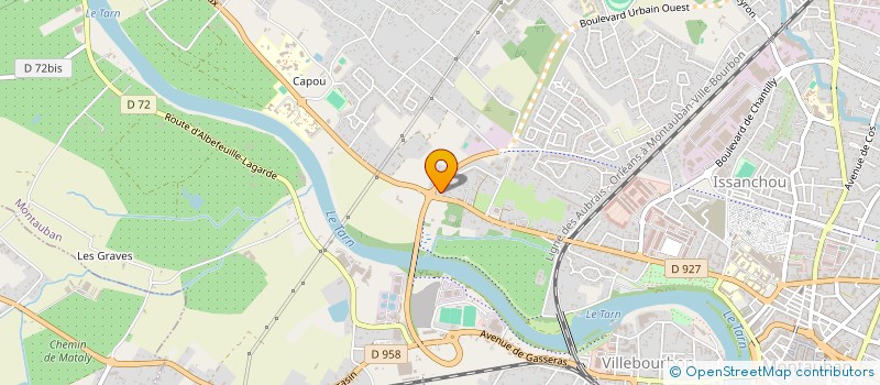 localisation de l'entreprise MONSIEUR JEAN FOURCADE  MONTAUBAN