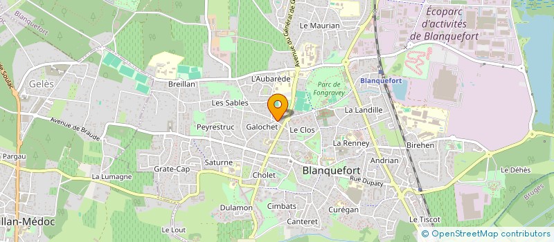 localisation de l'entreprise MONSIEUR JEAN FOURCASSIES à BLANQUEFORT
