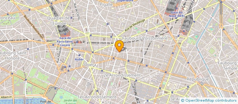 localisation de l'entreprise MONSIEUR JEAN FOURDRAINE  PARIS