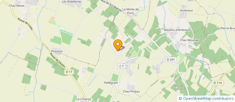 localisation de l'entreprise MONSIEUR JEAN FOURNIE  GREZAC