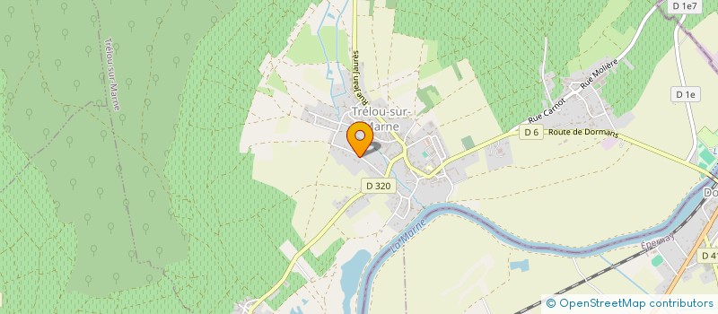 localisation de l'entreprise MONSIEUR JEAN FOURNIER à TRELOU-SUR-MARNE