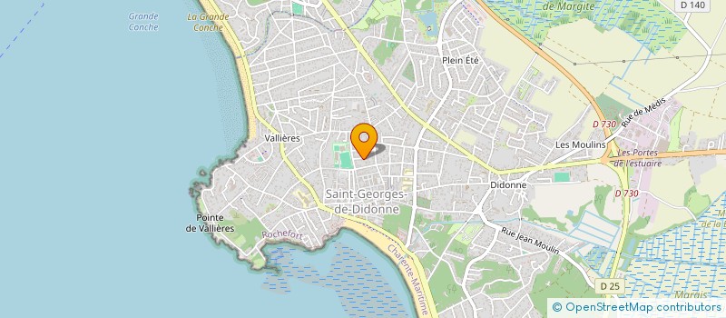 localisation de l'entreprise MONSIEUR JEAN FOURNIER  SAINT-GEORGES-DE-DIDONNE