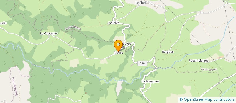 localisation de l'entreprise MONSIEUR JEAN FOURNIER à FREIX-ANGLARDS