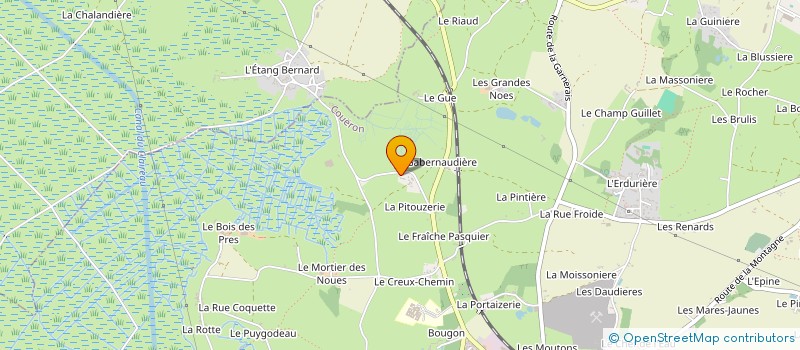 localisation de l'entreprise MONSIEUR JEAN FOURRAGE à COUERON