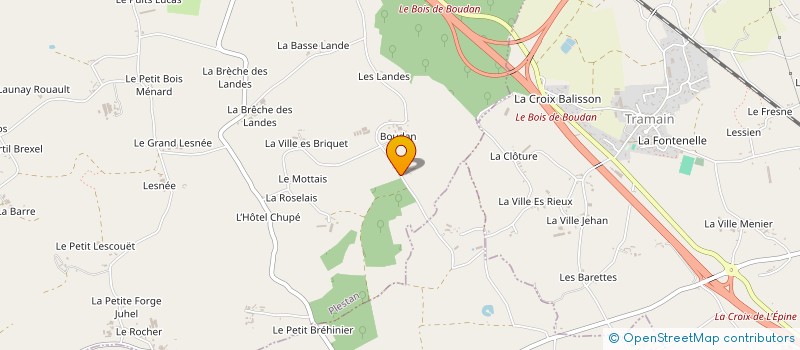 localisation de l'entreprise MONSIEUR JEAN FOYER  PLESTAN